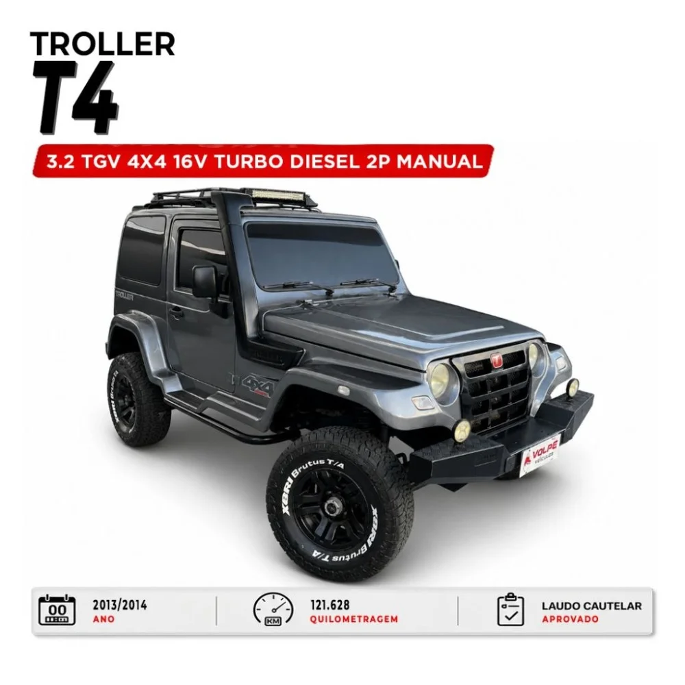Troller T-4 4x4 3.2 TGV tdi Cap. Rígida Diesel